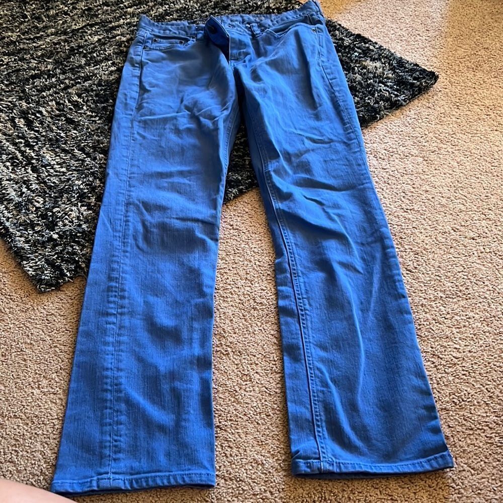 J crew matchstick blue jeans 29